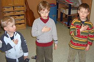 Kinder konzentriert Kinder konzentriert